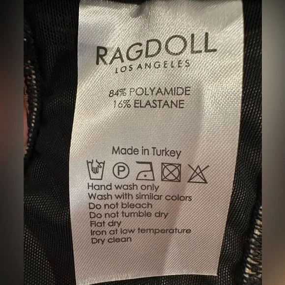 Ragdoll Los Angeles Brown Leopard Print Bikini Bralette Top - Picture 8 of 8